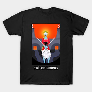 2 of Swords T-Shirt